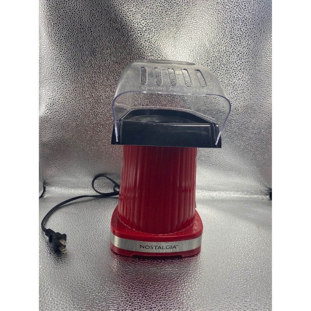 Nostalgia Electrics Hot Air Popcorn Maker Red Retro Countertop Popcorn Popper‎